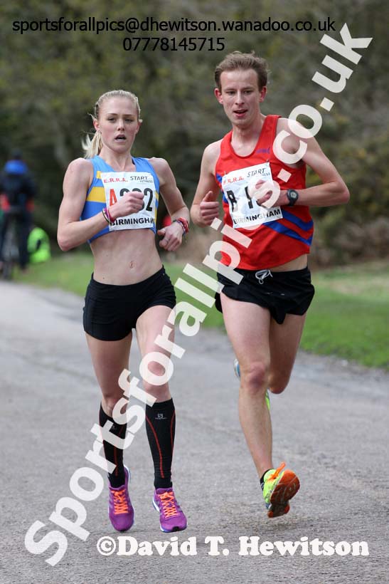 Senior womens English National 6 Stage Road Relay, 2016 English National 12 and 6 Stage Road Relays, Sutton Coldfield, Birmingham. Photo: David T. Hewitson/Sports for All Pics